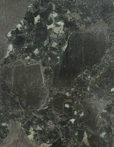 « Le Négus » - « The Ethiopian Negus » Granito verde satinato bianco Siberia - Xavier Noël