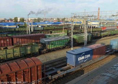 Entre Yékaterinburg et Krasnoyarsk