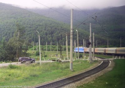 Voir le train depuis le train…